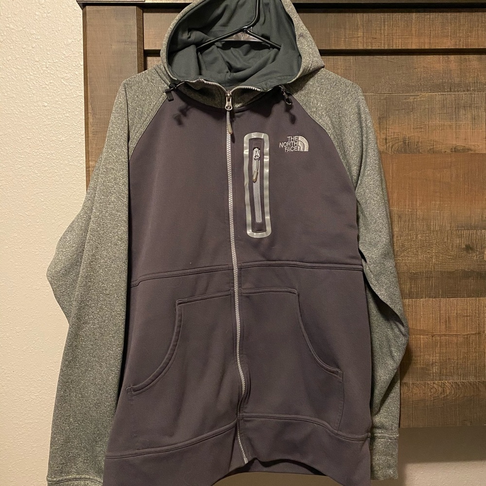 North Face Fleece Zip Hoodie